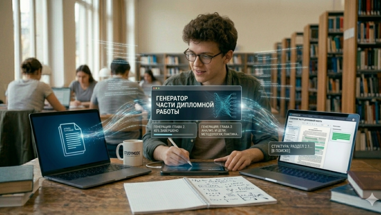 Статья Генератор части дипломной работы